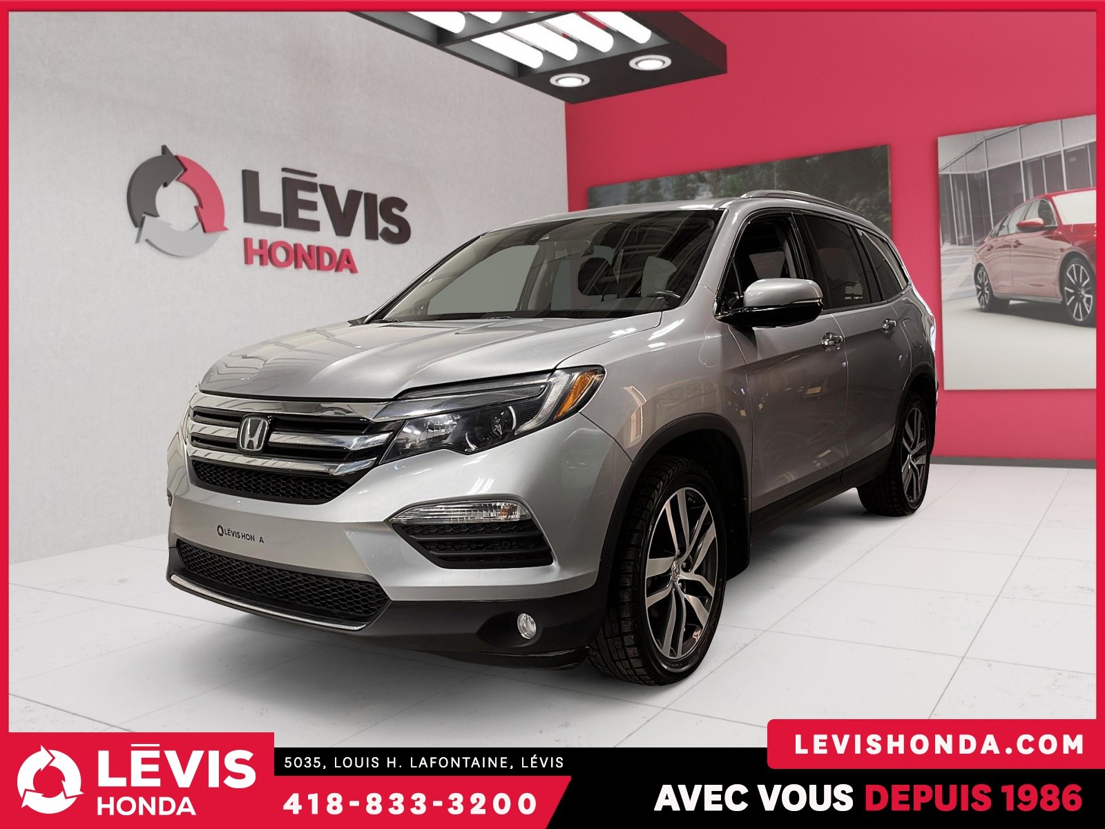 2017 Honda Pilot Touring - 70,264km