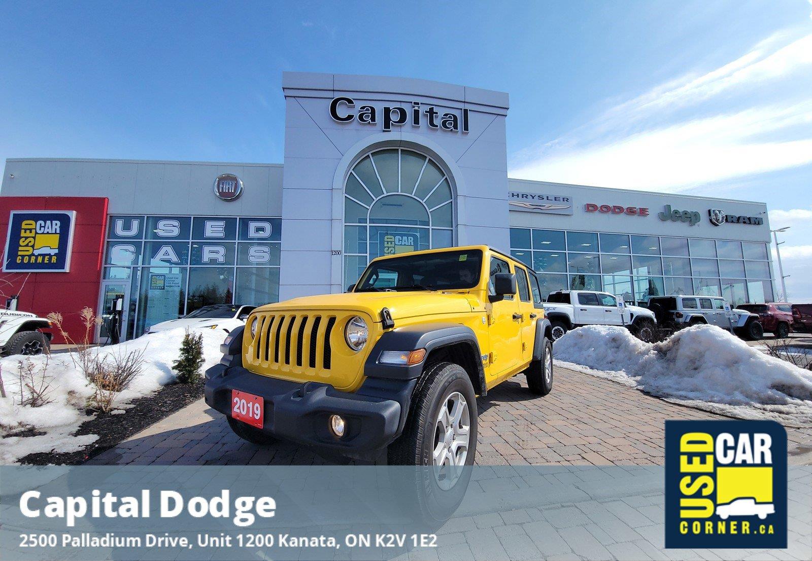 2019 Jeep Wrangler Unlimited Sport - 71,037km