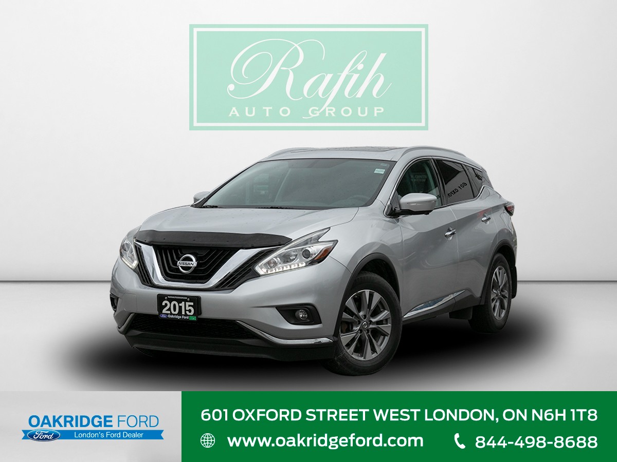 2015 Nissan Murano SL - 128,100km