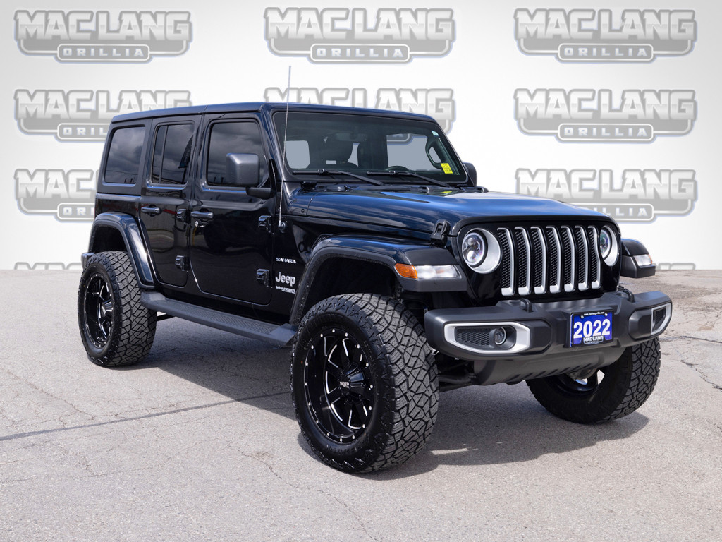 2022 Jeep Wrangler Unlimited Sahara - 18,670km