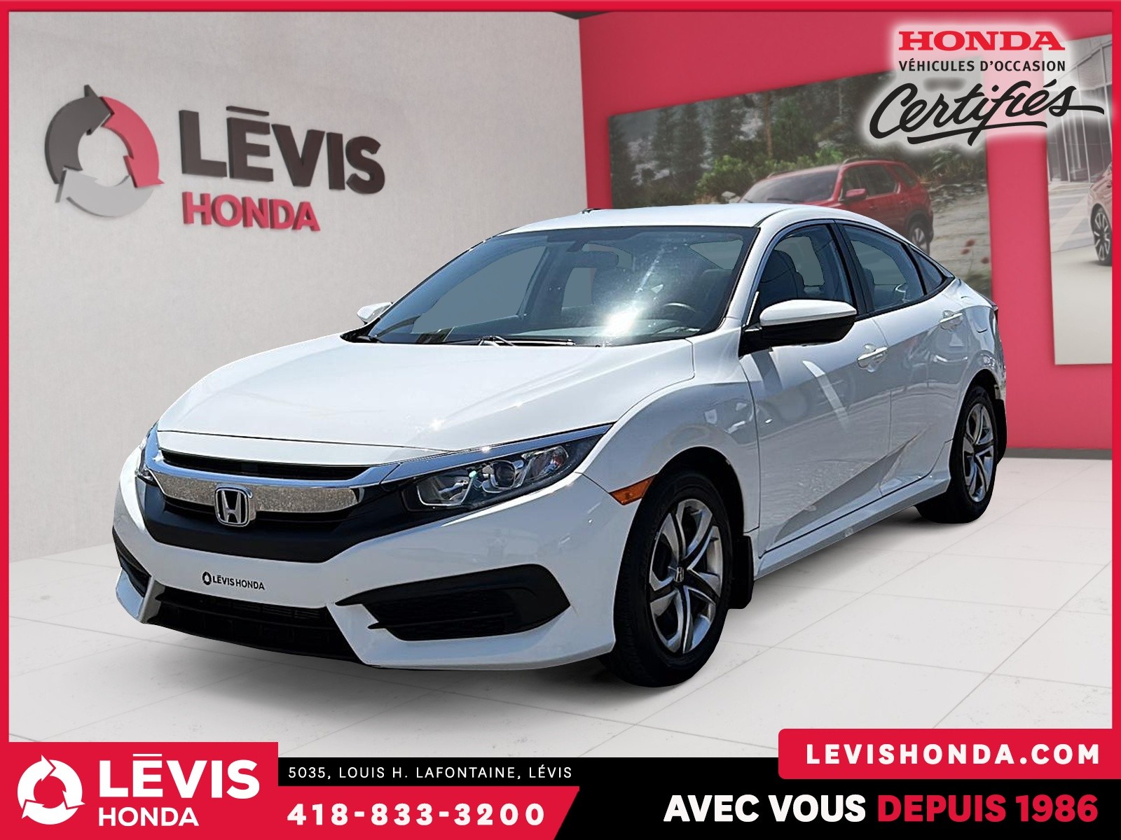 2018 Honda Civic LX - 24,646km