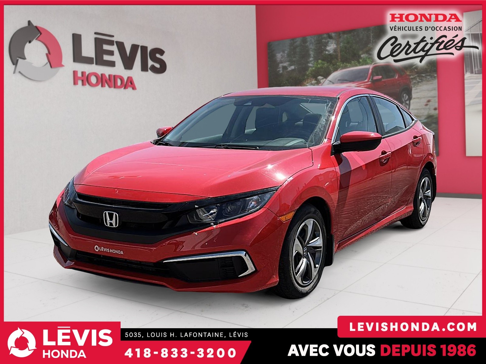 2019 Honda Civic LX - 12,794km