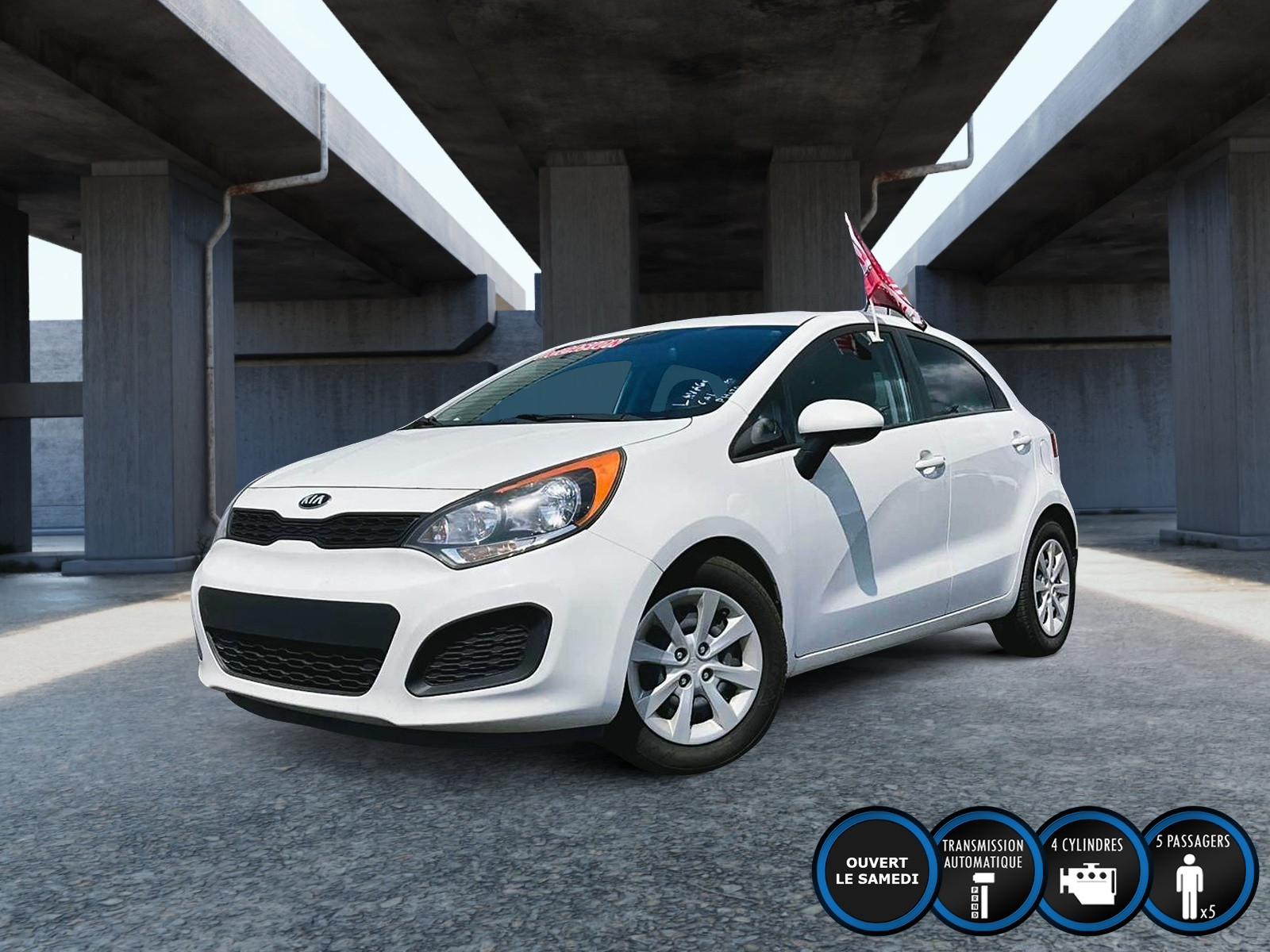 2015 Kia Rio LX+ - 131,913km