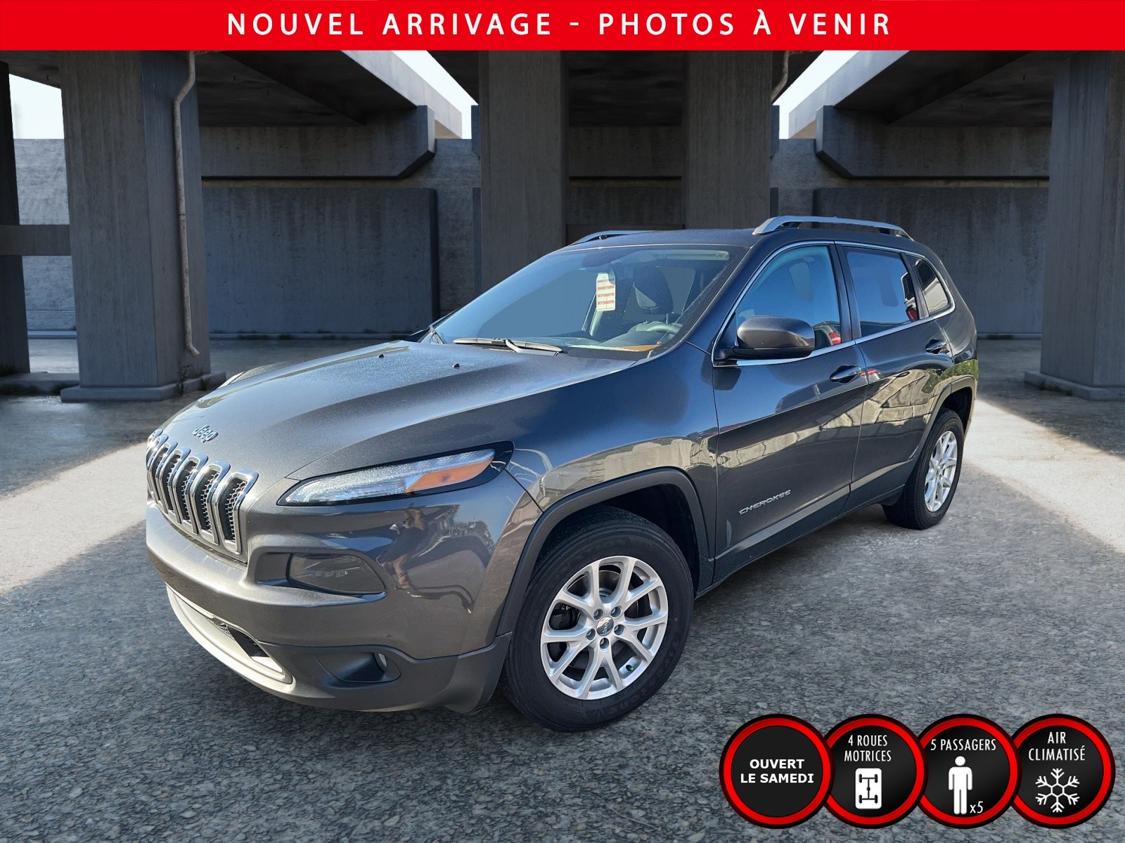 2015 Jeep Cherokee North - 43,197km