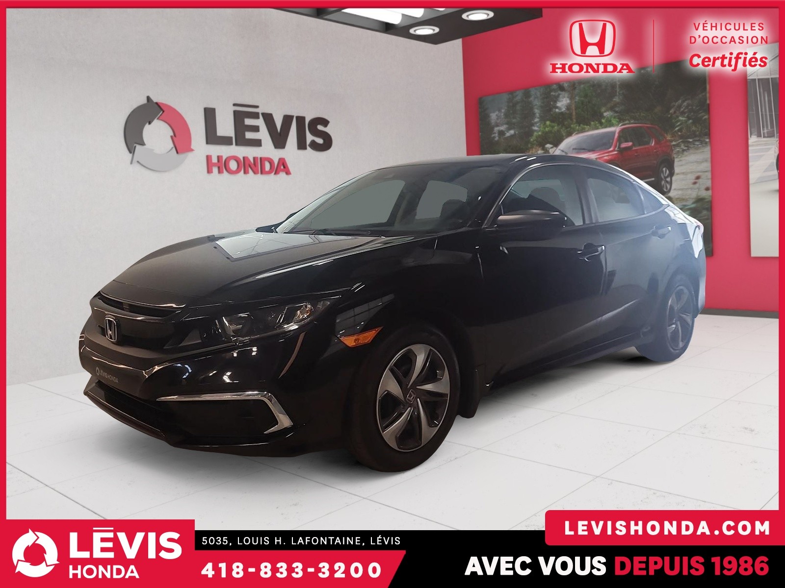 2019 Honda Civic DX - 65,500km