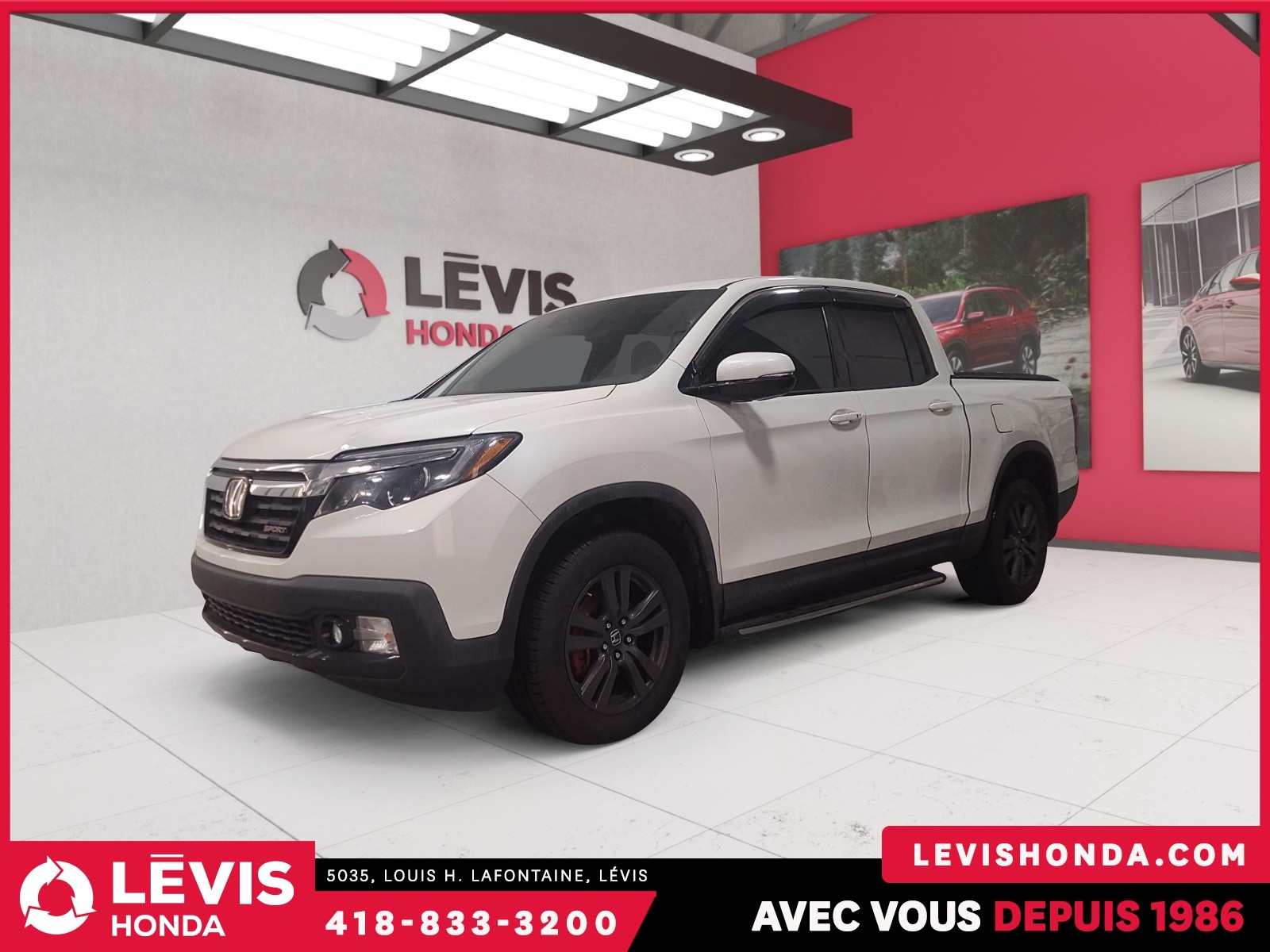 2017 Honda Ridgeline Sport - 69,338km