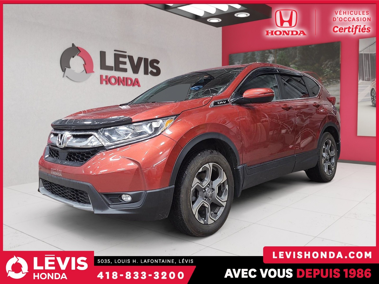 2019 Honda CR-V EX-L - 58,737km