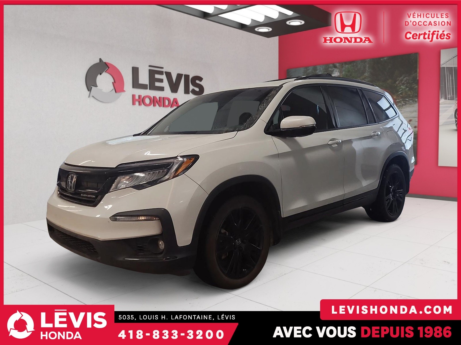 2020 Honda Pilot Black Edition - 78,838km
