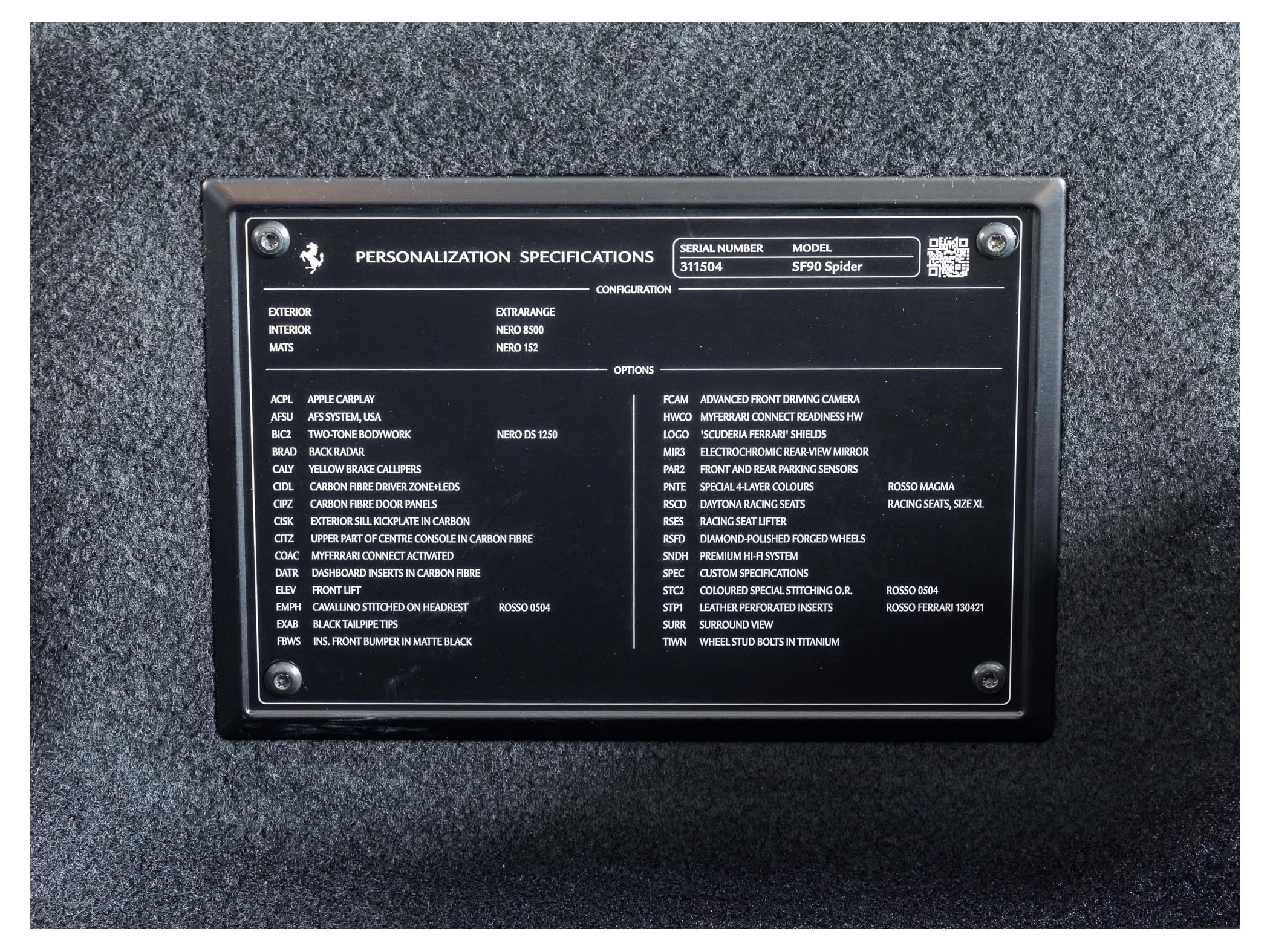 2024 Ferrari SF90 Spider