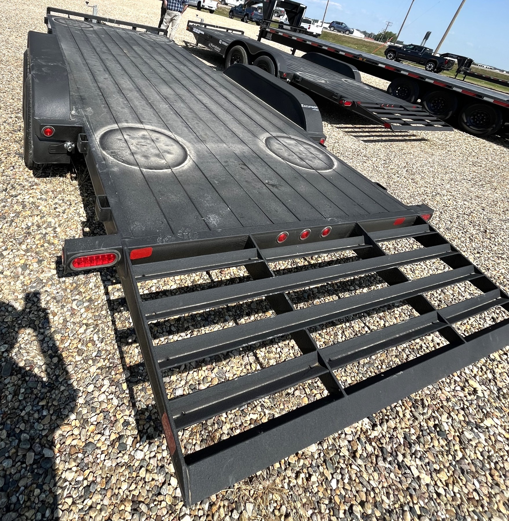 2025 Rainbow 18' TILTING CAR & EQUIPMENT TRAILER