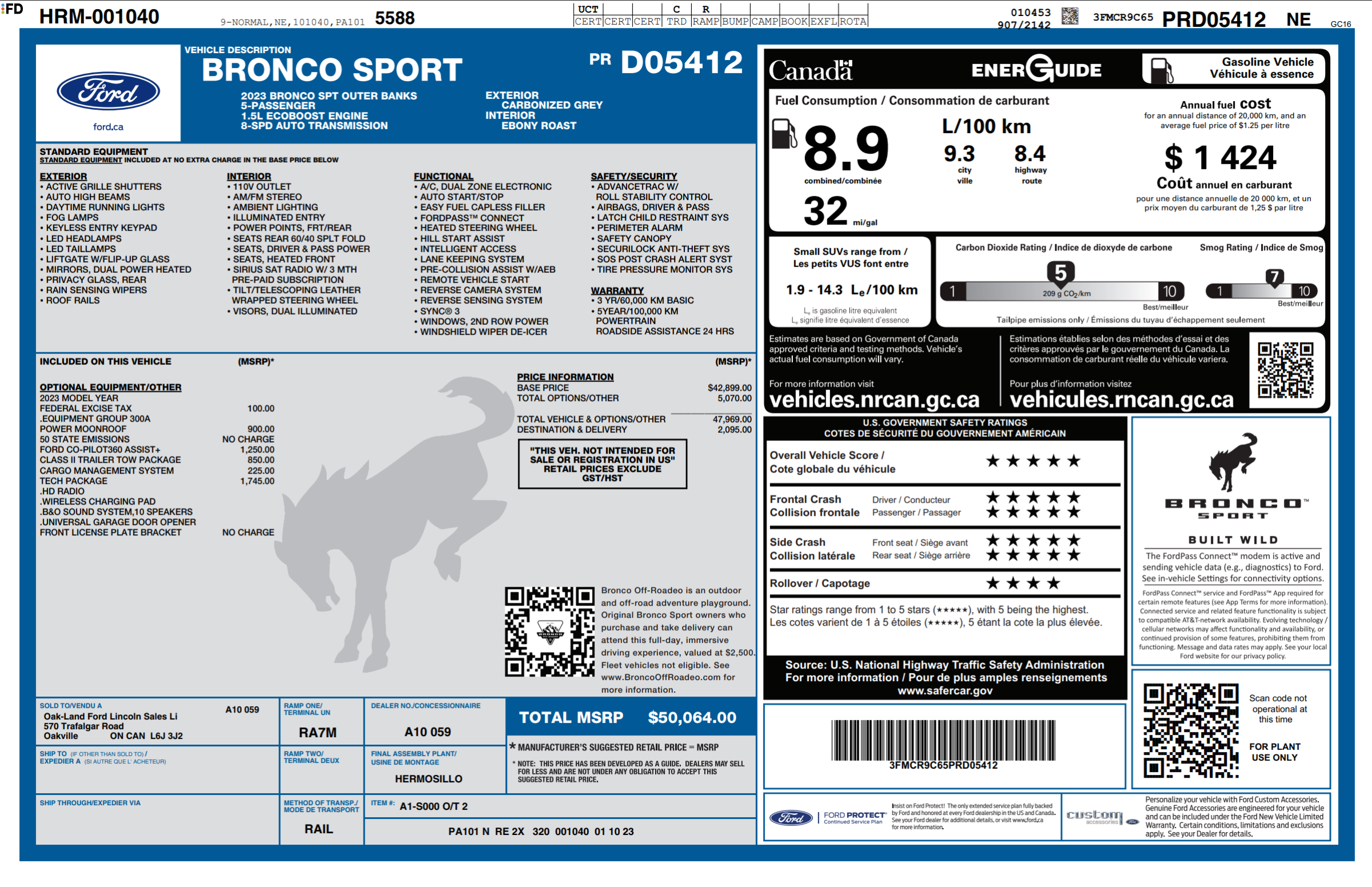 2023 Ford Bronco Sport