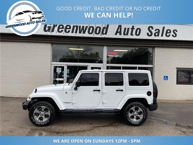 2017 Jeep Wrangler Unlimited Sahara (Stk: 17-76388) in Greenwood - Image 1 of 18