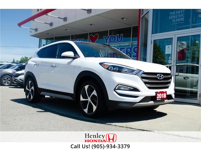 2018 Hyundai Tucson 1.6T Ultimate AWD (Stk: G0128) in St. Catharines - Image 1 of 23