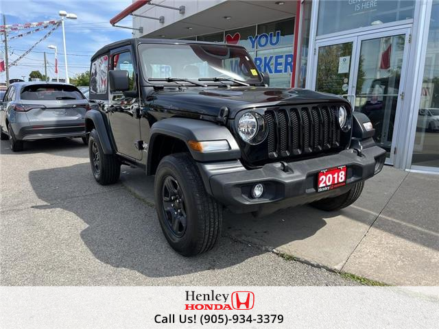 2018 Jeep Wrangler Sport 4x4 (Stk: G0189) in St. Catharines - Image 1 of 27