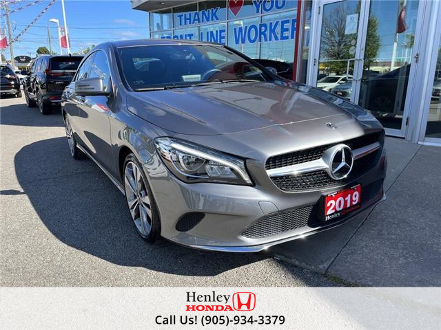 2019 Mercedes-Benz CLA CLA 250 CERTIFIED 4 DOOR HEATED SEATS (Stk: G0262) in St. Catharines - Image 1 of 22