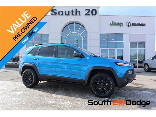 2017 Jeep Cherokee Trailhawk (Stk: 23070A) in Humboldt - Image 1 of 39