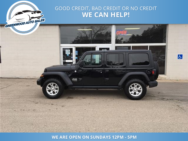 2021 Jeep Wrangler Unlimited Sport (Stk: 21-20058) in Greenwood - Image 1 of 18