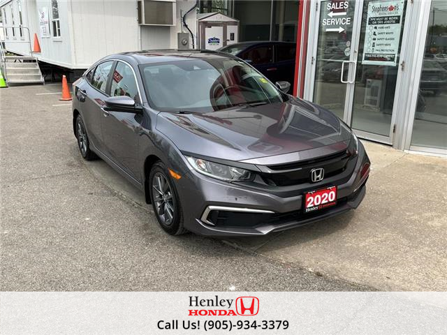 2020 Honda Civic Sedan EX CVT -Ltd Avail- (Stk: R11009) in St. Catharines - Image 1 of 22
