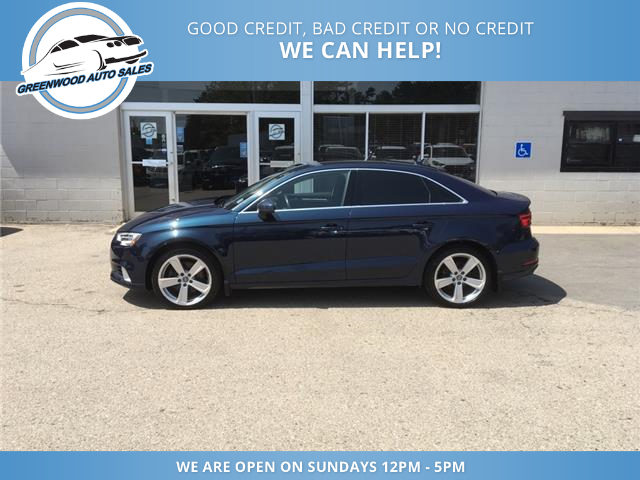 2017 Audi A3 2.0T Komfort (Stk: 17-53709) in Greenwood - Image 1 of 19
