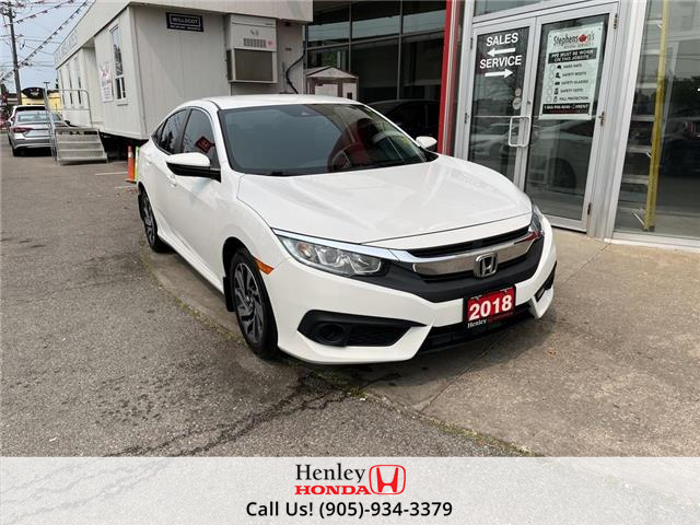 2018 Honda Civic Sedan SE CVT KEYLESS ENTRY CERTIFIED APPLE CAR PLAY (Stk: G0441A) in St. Catharines - Image 1 of 21