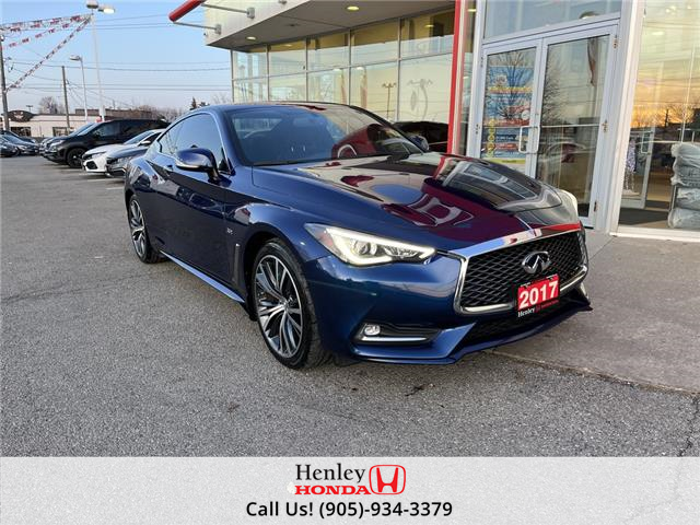 2017 Infiniti Q60 2 DOOR-COUPE-TINTED WINDOWS-KEYLESS ENTRY (Stk: G0365) in St. Catharines - Image 1 of 23