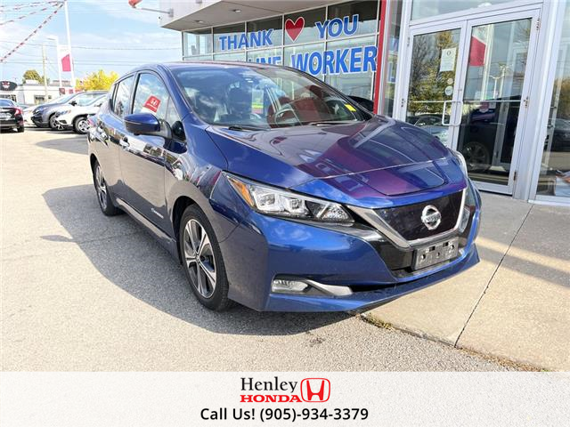 2018 Nissan LEAF SL,NAVIGATION, LEATHER, POWER SEAT, HEATED SEATS (Stk: G0276) in St. Catharines - Image 1 of 24