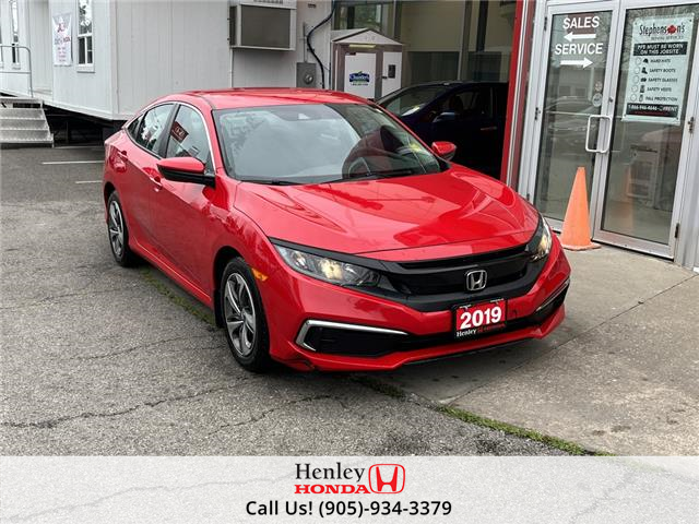 2019 Honda Civic Sedan LX CVT (Stk: R11089) in St. Catharines - Image 1 of 19