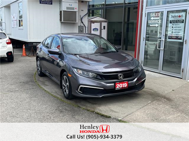 2019 Honda Civic Sedan LX Manual (Stk: R11139) in St. Catharines - Image 1 of 21