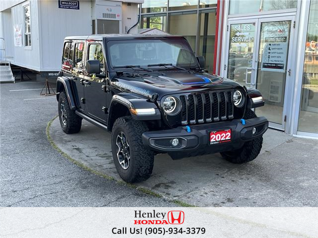 2022 Jeep Wrangler 4xe Unlimited Rubicon 4x4 (Stk: R11097) in St. Catharines - Image 1 of 15