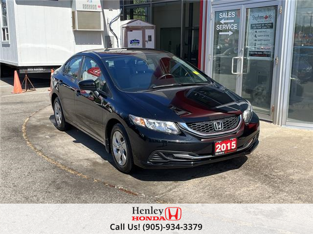 2015 Honda Civic Sedan 4dr Auto LX (Stk: R11189) in St. Catharines - Image 1 of 23