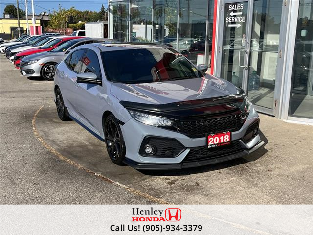 2018 Honda Civic Hatchback Sport Touring CVT (Stk: R11186A) in St. Catharines - Image 1 of 12