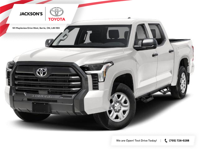 2024 Toyota Tundra SR at $64580 for sale in Barrie - Jackson's Toyota