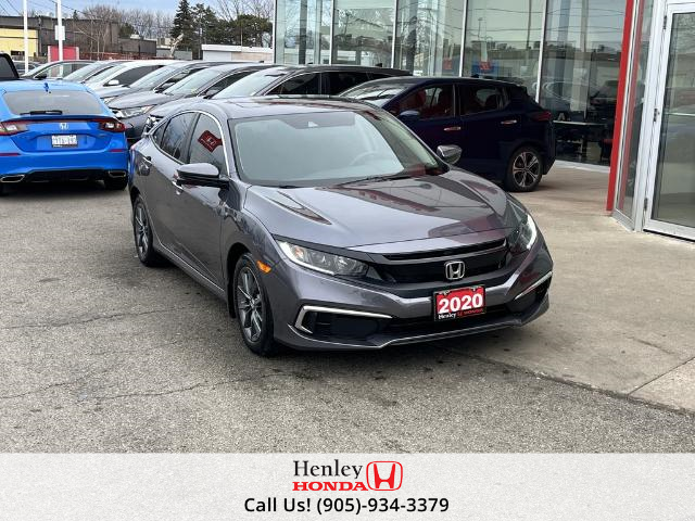 2020 Honda Civic Sedan EX w-New Wheel Design CVT (Stk: R11354) in St. Catharines - Image 1 of 22