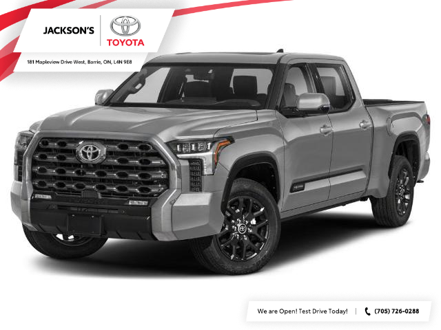 2024 Toyota Tundra Platinum (Stk: 49552) in Barrie - Image 1 of 11