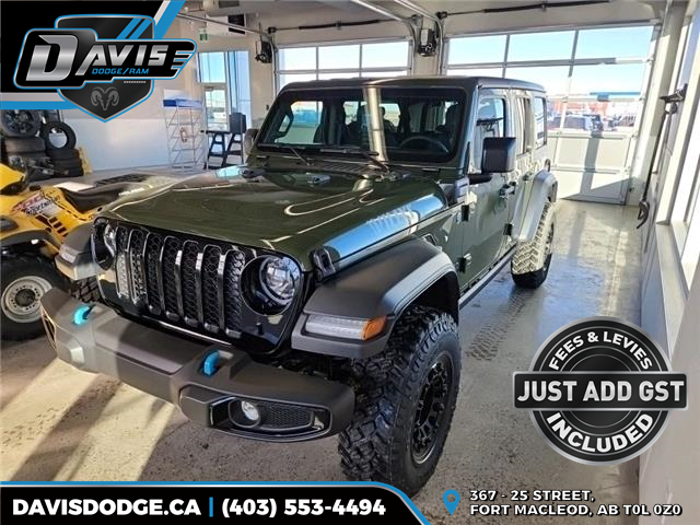 2023 Jeep Wrangler 4xe Willys (Stk: 21543) in Fort Macleod - Image 1 of 20