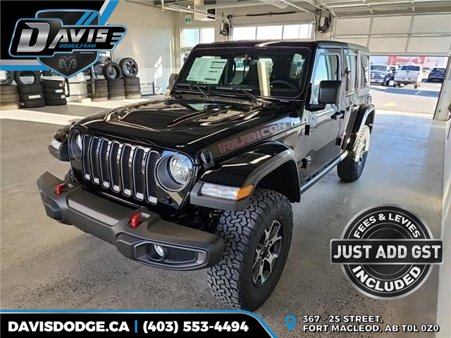 2023 Jeep Wrangler Rubicon (Stk: 21772) in Fort Macleod - Image 1 of 18
