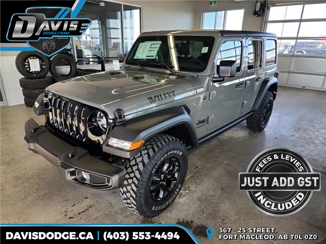 2023 Jeep Wrangler Sport (Stk: 21773) in Fort Macleod - Image 1 of 18