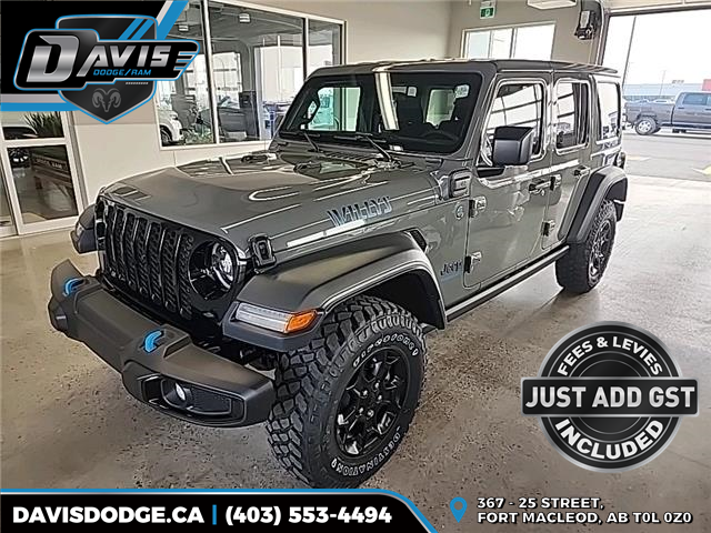 2023 Jeep Wrangler 4xe Willys (Stk: 22234) in Fort Macleod - Image 1 of 18