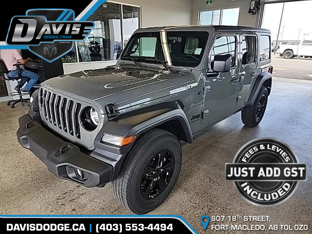 2023 Jeep Wrangler Sport (Stk: 22822) in Fort Macleod - Image 1 of 17