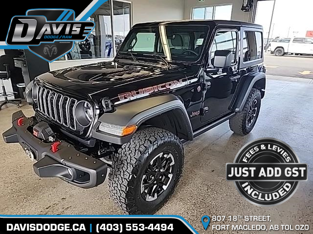 2024 Jeep Wrangler Rubicon (Stk: 22821) in Fort Macleod - Image 1 of 18