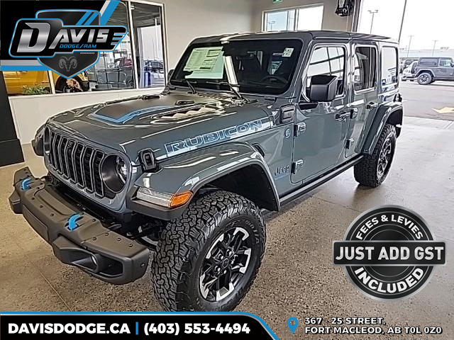 2024 Jeep Wrangler 4xe Rubicon (Stk: 22905) in Fort Macleod - Image 1 of 20