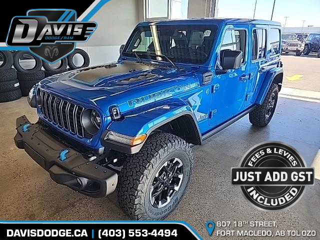 2024 Jeep Wrangler 4xe Rubicon (Stk: 22919) in Fort Macleod - Image 1 of 21