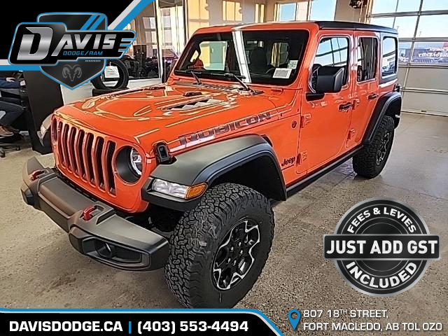 2023 Jeep Wrangler Rubicon (Stk: 23319) in Fort Macleod - Image 1 of 19