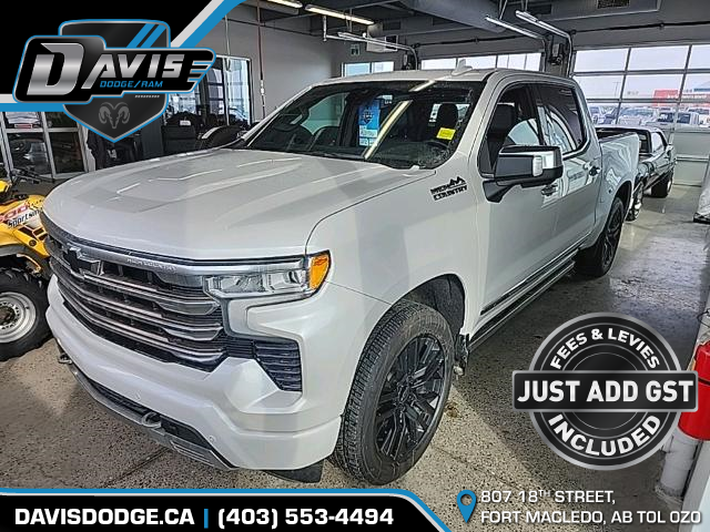 2022 Chevrolet Silverado 1500 High Country (Stk: 23658) in Fort Macleod - Image 1 of 22