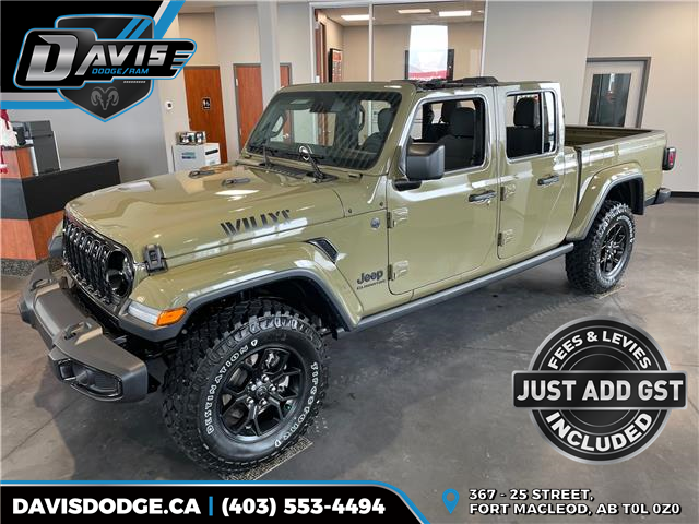 2025 Jeep Gladiator Sport S (Stk: 24767) in Fort Macleod - Image 1 of 26