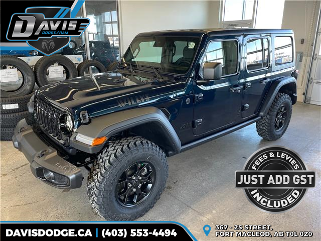 2025 Jeep Wrangler Sport (Stk: 24889) in Fort Macleod - Image 1 of 27