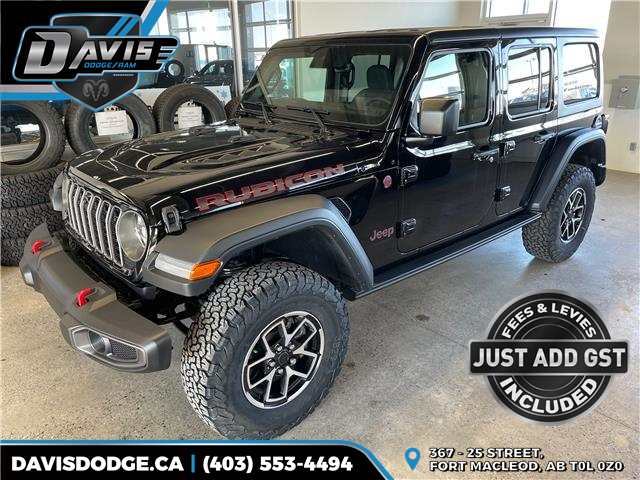 2025 Jeep Wrangler Rubicon (Stk: 24882) in Fort Macleod - Image 1 of 29