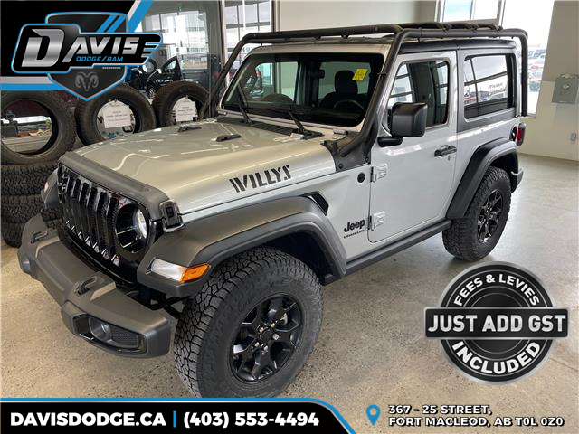 2022 Jeep Wrangler Sport (Stk: 21090) in Fort Macleod - Image 1 of 22