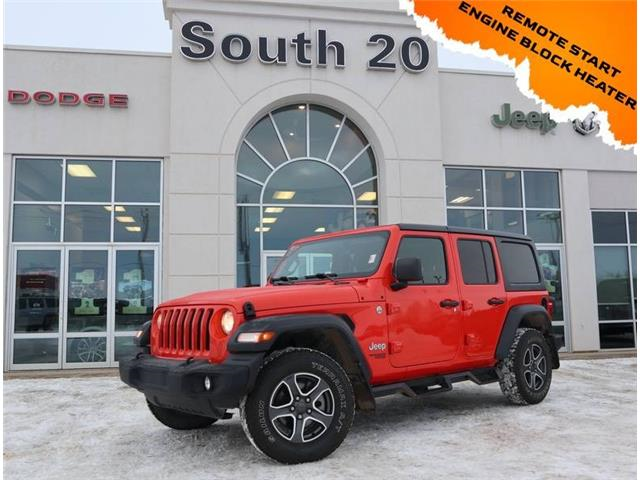 2020 Jeep Wrangler Unlimited Sport (Stk: T0109) in Humboldt - Image 1 of 24