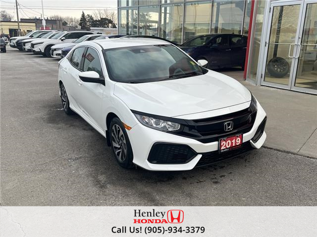 2019 Honda Civic Hatchback LX CVT (Stk: R11976) in St. Catharines - Image 1 of 21